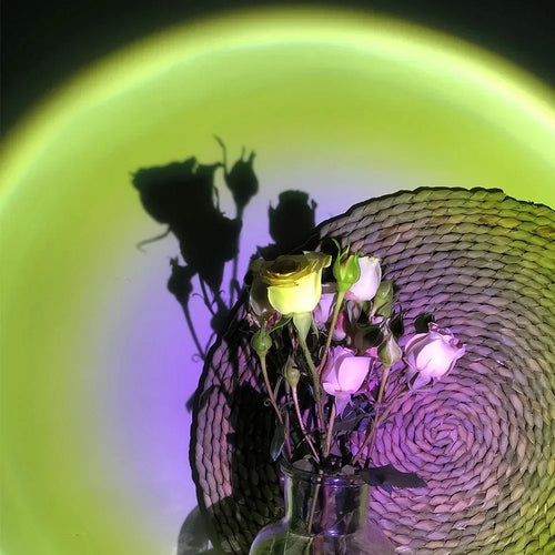 16 Color Sunset Lamp,RGB Mood Lighting,Floor Light,Night Light,Photography Lighting,Living Room,Sunset Projector,Artistic Photo