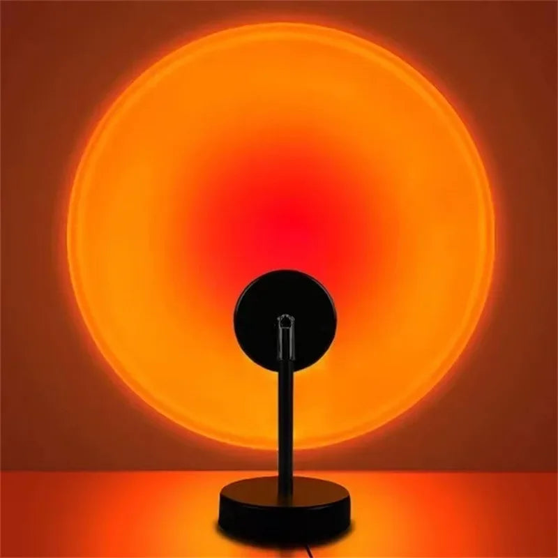 Sunset Lamp Multiple Colors Sunset Projection Lamp with Remote Smart APP Night Light for Room Bedroom Decoration Photography