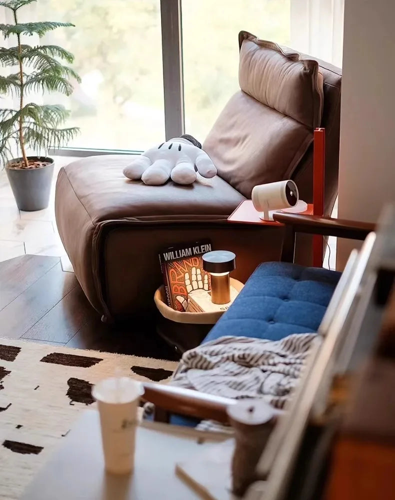 Danish Designer Mushroom Table Lamp with Touch Switch Usb Charging Wireless Modern Simple Atmosphere Desk Light Bar Cafe Bedside