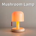 USB Rechargeable LED Table Lamp Mini Sunset Night Light Mushroom Lamp Desk Bedroom Bedside Lamps Bar Room Decoration Mood Light