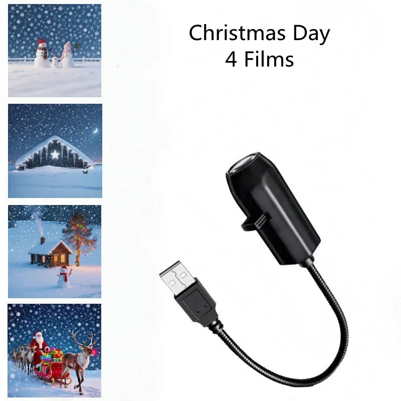 5v USB Moon Space Sky Project Light Ambient lighting Halloween Atmosphere Lights Christmas Projection Lamp Interior Car Light