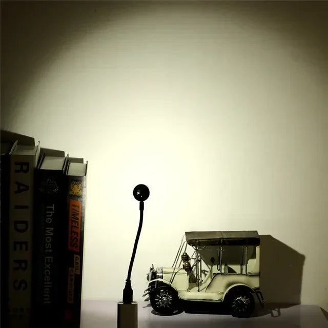 Projection Lamp USB Sunset Rainbow Atmosphere Night Light Sunset Light for Photography Selfie Coffee Store Live Wall Decoration